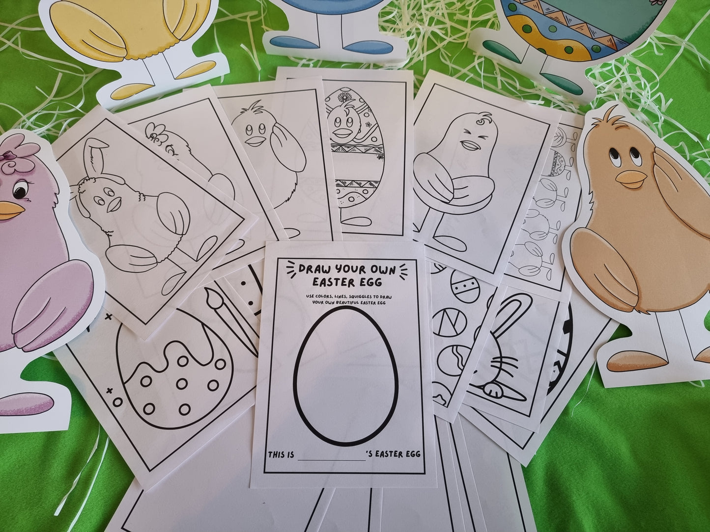 Personalised Easter Chick Activity Pad