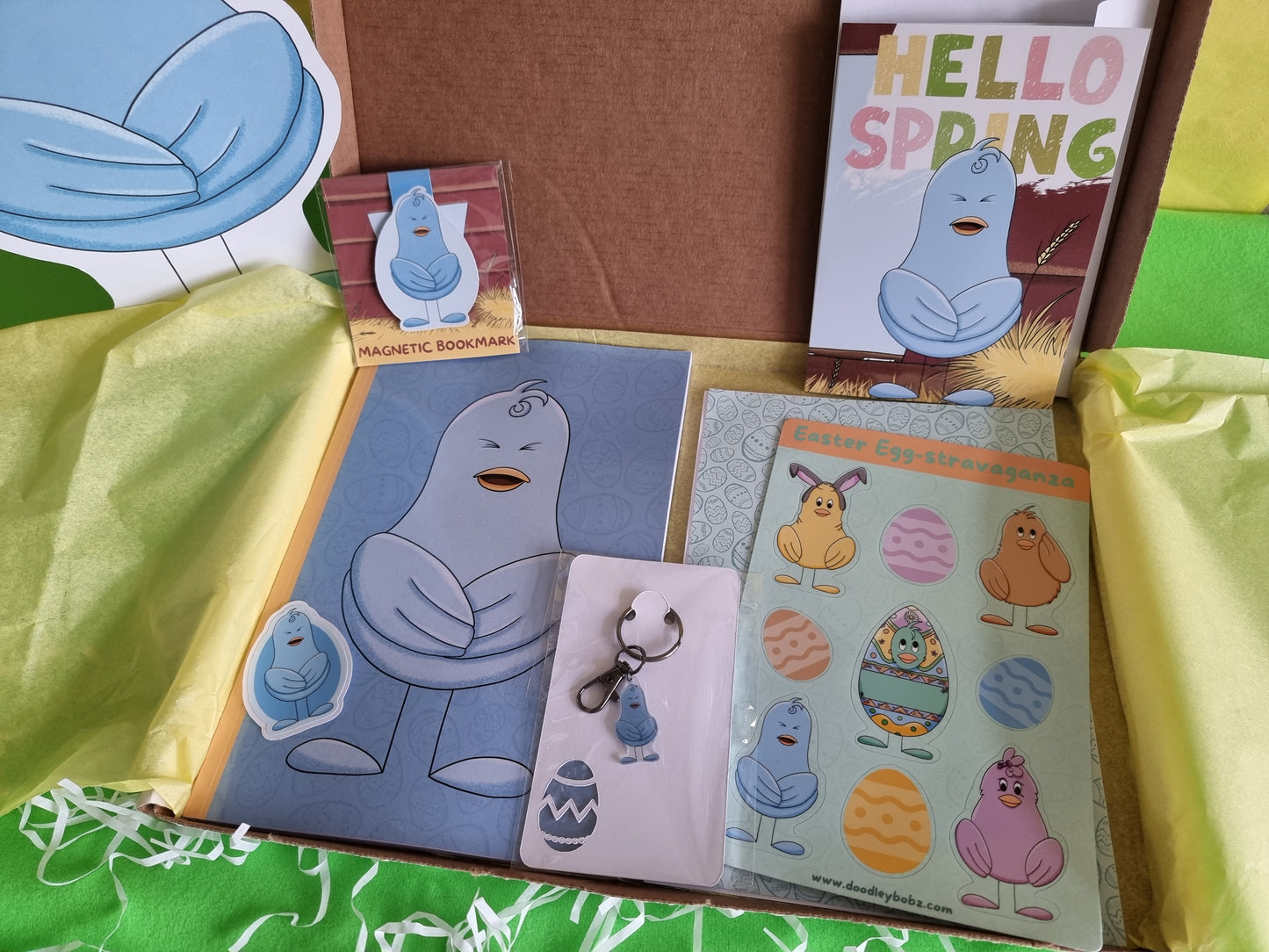 Personalised Easter Doodley Box