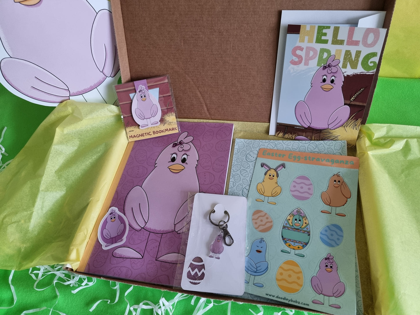 Personalised Easter Doodley Box