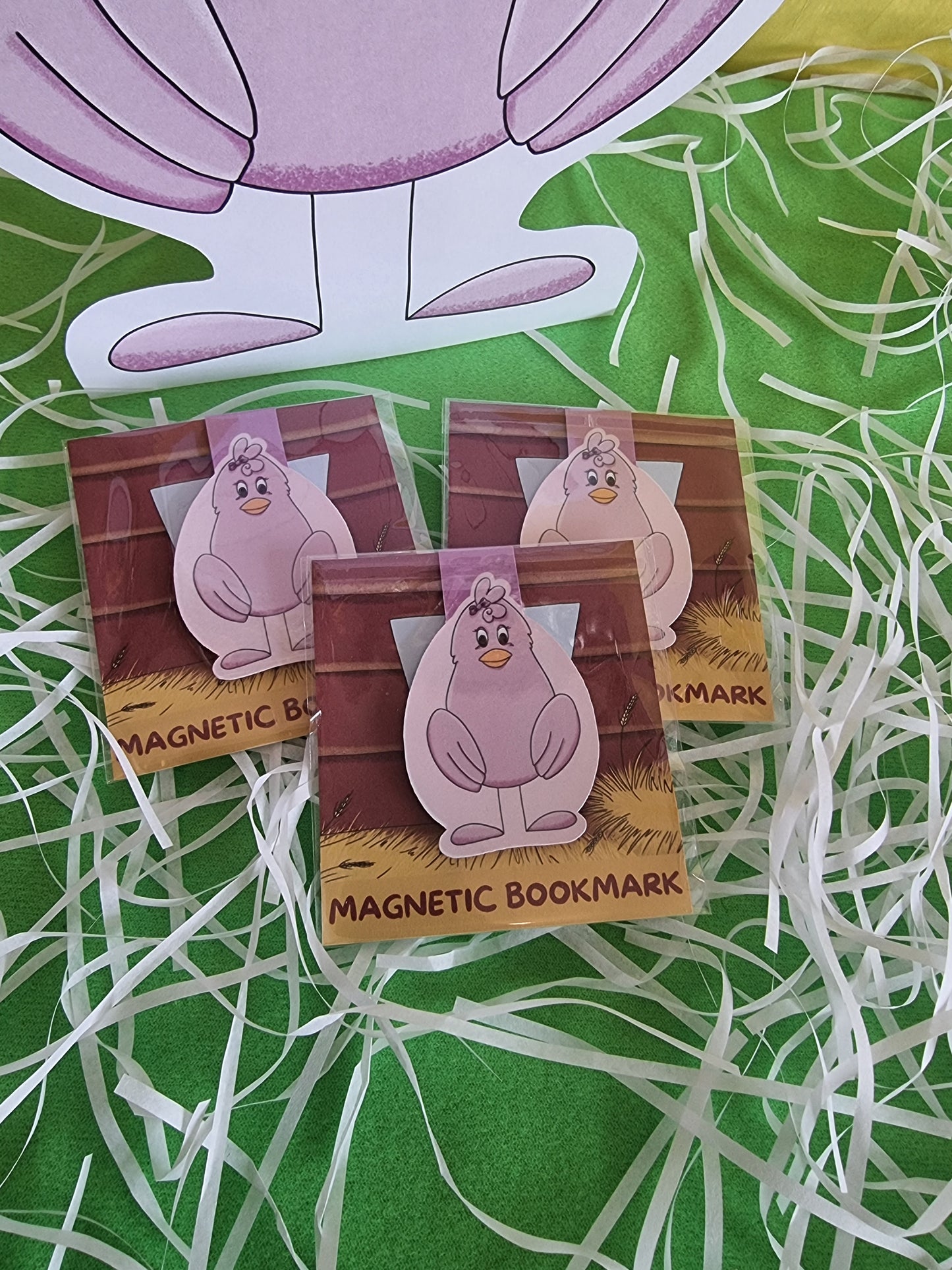 Easter Chick Magnetic Bookmark