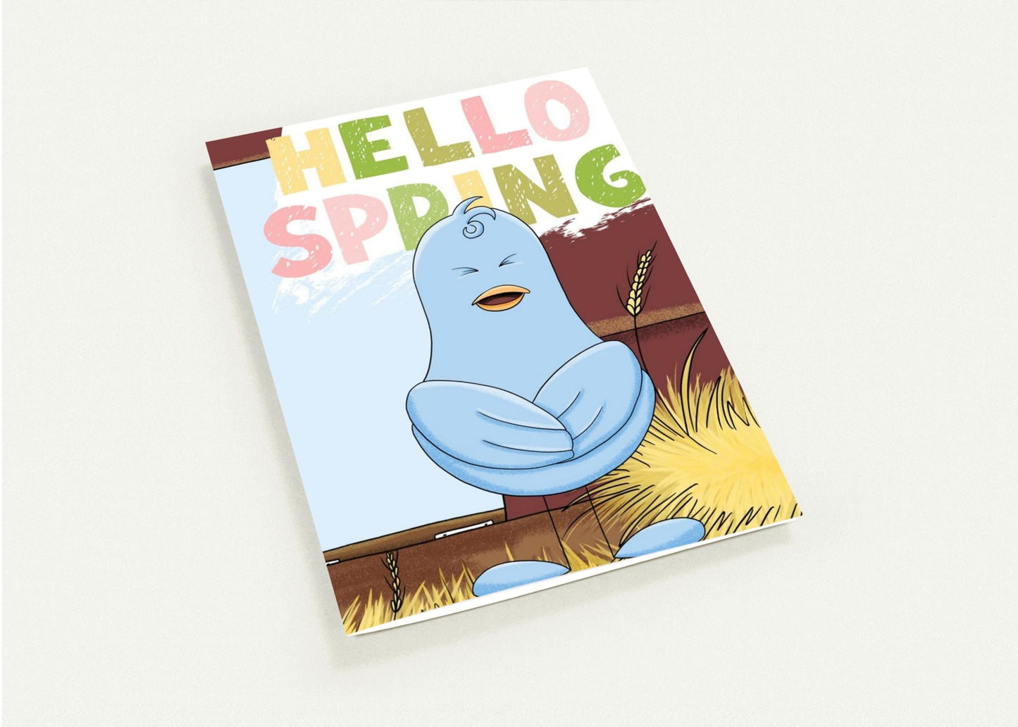 Easter Chick Greeting Card