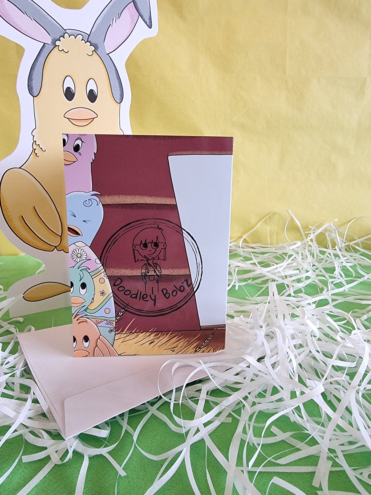 Easter Chick Greeting Card