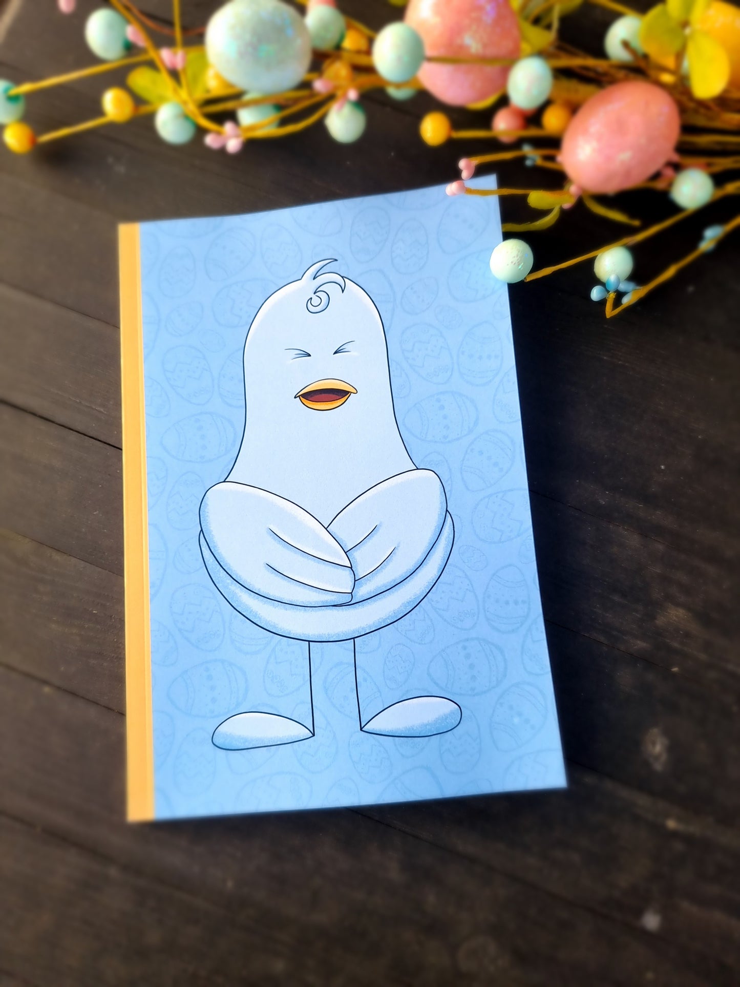 Easter Chick Lined Notebook