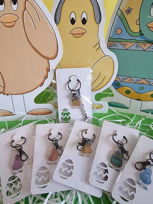 Personalised Easter Keyring