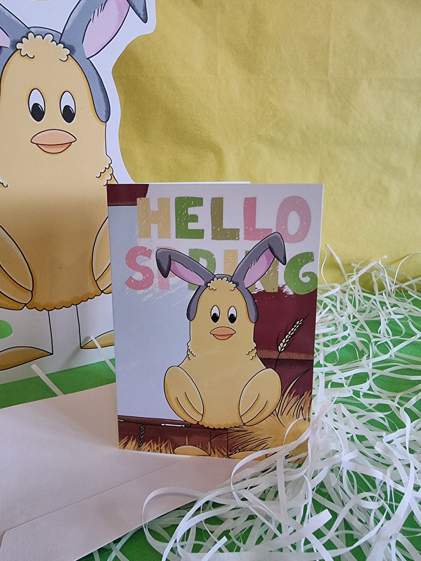 Easter Chick Greeting Card