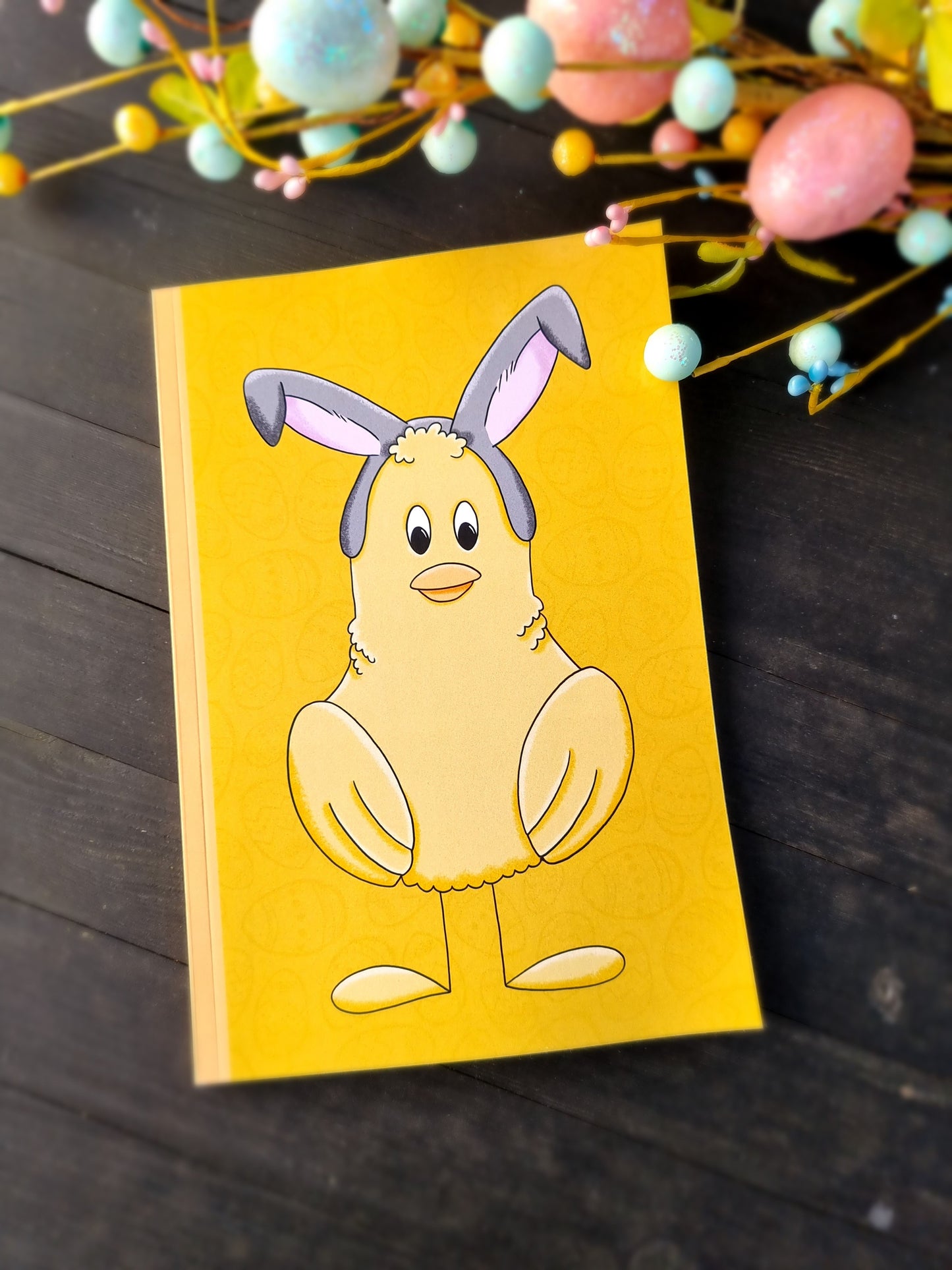 Easter Chick Lined Notebook