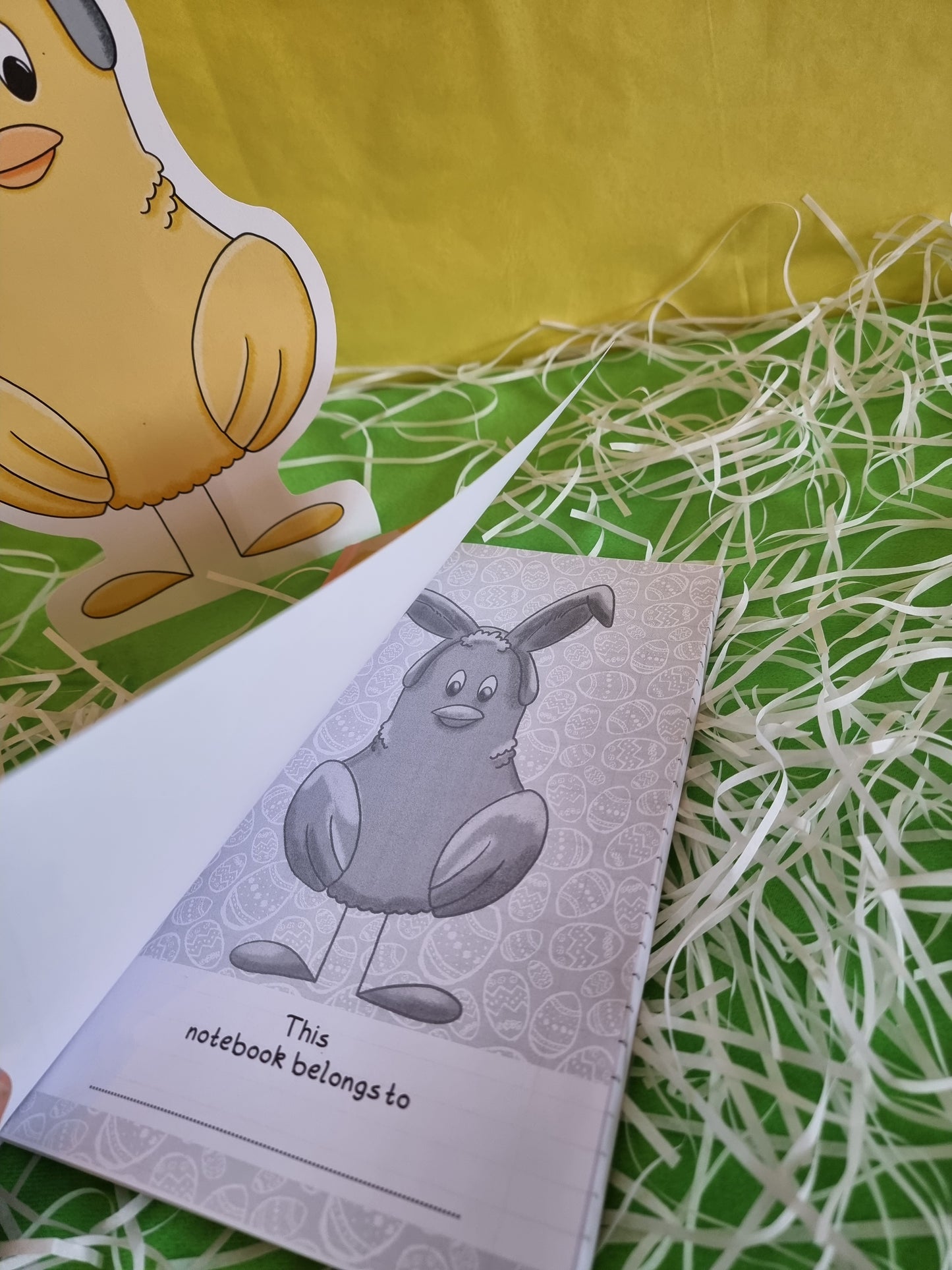 Easter Chick Lined Notebook