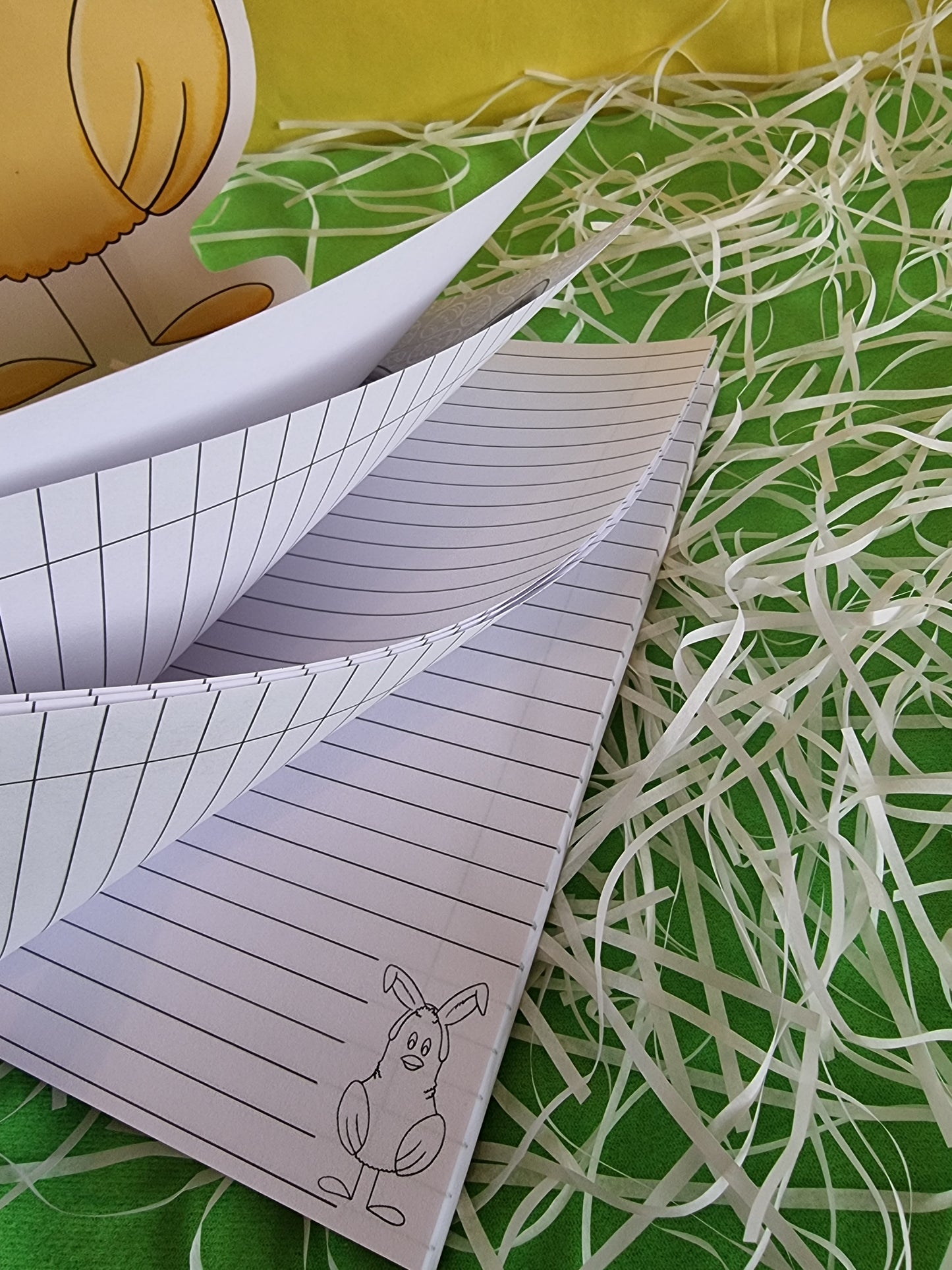 Easter Chick Lined Notebook