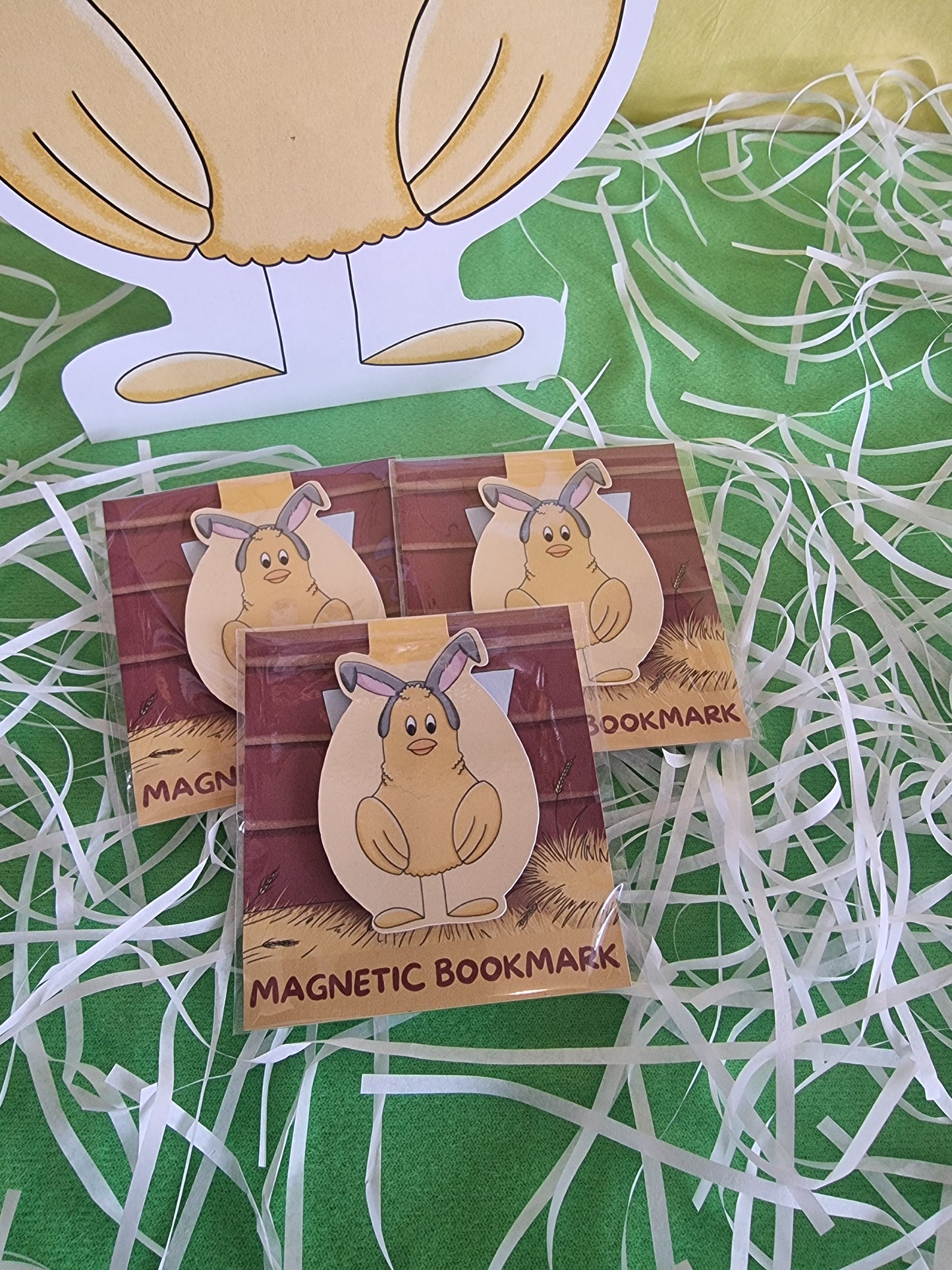 Easter Chick Magnetic Bookmark